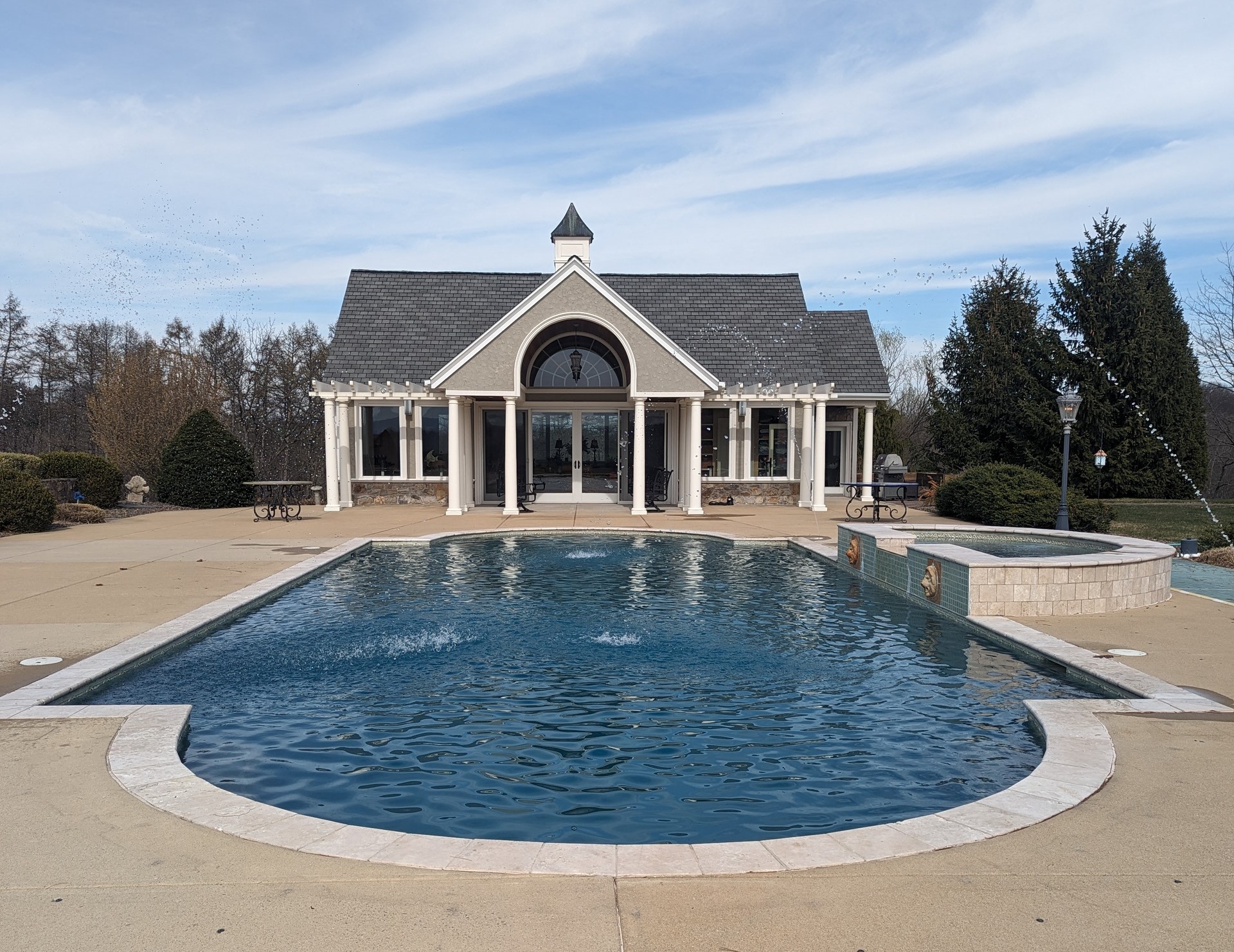 Pool opening and closing